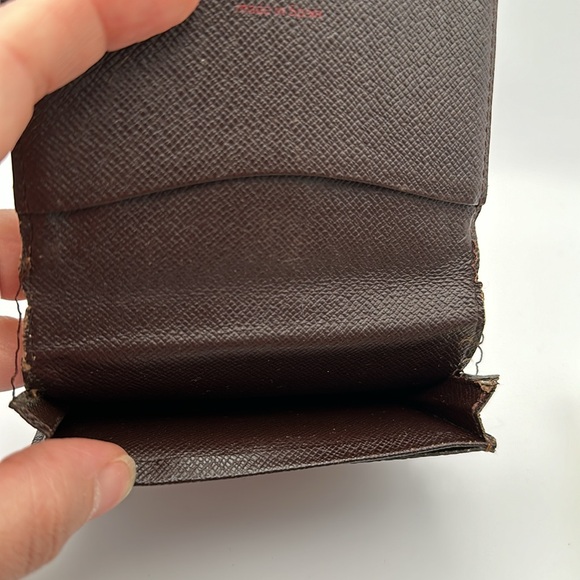 Louis Vuitton Damier Ebene card wallet - Picture 3 of 10